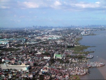 Una imatge de Manila, la capital de Filipines, que supera els 11 milions d'habitants.  ARXIU