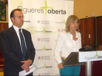 Manuel Toro (nou conseller delegat) i Marta Felip van anunciar una nova etapa de “transparència” a Fisersa ahir. M.V