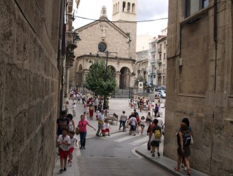 Eixida de classe de l'escola dels Jesuïtes d'Alcoi. ESCORCOLL