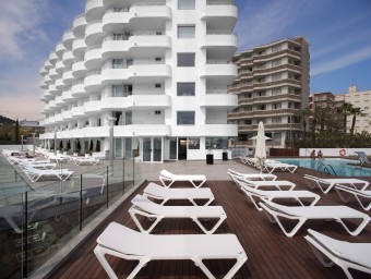 Detall de les instal·lacions de l'hotel Fergus Style Mar Mediterrània de Santa Susanna. FERGUS HOTELS