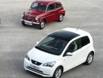 Els Seat 600 i Mii, en les variants de dues i quatre portes.  SEAT