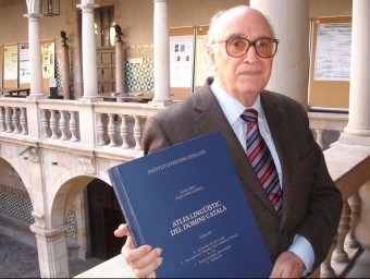 Veny, autor de l'Atles Lingüístic del Domini Català (ALDC) que ha editat l'IEC . ARXIU