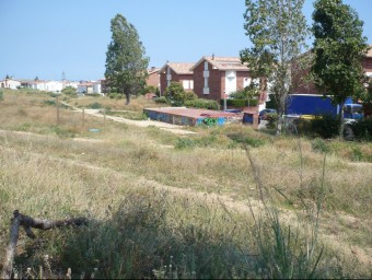 Detall dels terrenys de Can Vilar de Premià de Dalt. L'Ajuntament ha modificat els usos i els veïns i l'oposició ho rebutgen. ARXIU