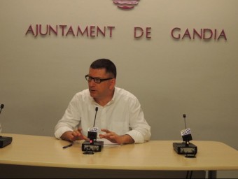 Facund Puig és el síndic portaveu de Compromís a l'Ajuntament de Gandia. EL PUNT AVUI