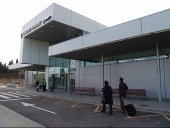 L'estació del TAV de Figueres Vilafant es va obrir el desembre del 2010, quan van passar els primers trens. ARXIU