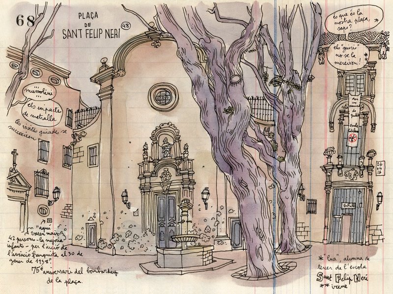 Barcelona dibuixada | Maria Palau | barcelona | Cultura | El Punt Avui