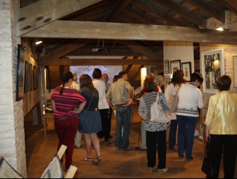 Sala d'exposicions temporals del Museu Valencià del Paper de Banyeres de Mariola. B. SILVESTRE