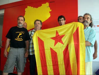 Els impulsors de la cadena humana per la independència a la Catalunya del Nord ACN