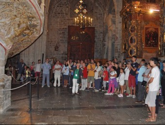 Visita guiada a l'interior de la Basílica. EL PUNT AVUI
