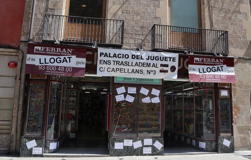 Palacio del Juguete deixa l'històric local en ple barri Gòtic | M.R |  Barcelona | Societat | El Punt Avui