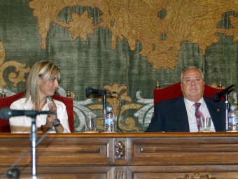Castedo i Alperi la data del canvi a l'Ajuntament d'Alacant. EL PUNT AVUI
