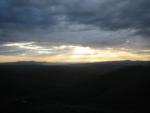 La vista del castell de Montgrí i les Medes, des del Balcó de les Bruixes, de bon matí J.F