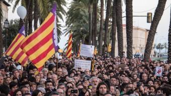 Manifestació a favor de la llengua catalana a les Illes Balears que es va fer a Palma de Mallorca el 3 de setembre passat OCB
