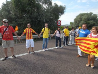 Participants de la cadena vinguts de les comarques més meriodionals. D. BETORET