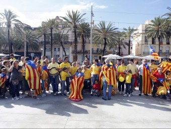 La Via Catalana ha concentrat l'interès informatiu de  la setmana  ARXIU / ORIOL DURAN