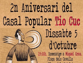 Cartell de la celebració. B. VIDAL