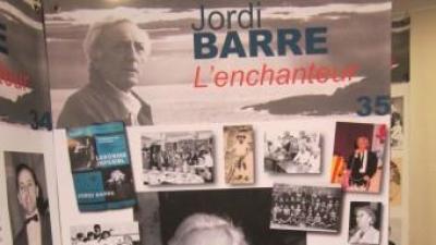 Panel de l'exposició “Jordi Barre l'Enchanteur”