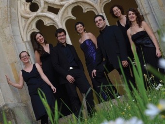 Els integrants de l'Ensemble Méridien, que interpreten Purcel, Verdi, Vivaldi i Monteverdi. EL PUNT AVUI