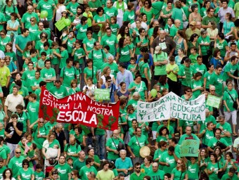 La manifestació de Palma contra la TIL EFE
