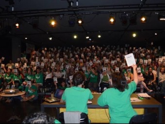 Una assemblea de docents de les illes Balears ELPUNTAVUI