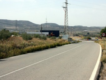 Imatge del punt de la carretera LV-2012, on van tenir lloc els fets ACN