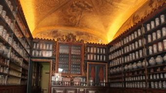 La farmàcia històrica del Santa Caterina s'ha restaurat i té aquest aspecte JOAN SABATER