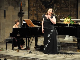 La soprano  TARRAGONINA MARTA MATHÉU INTERPRETARÀ EL CANT DE LA SIBIL·LA, EL DIA 24, A LA CATEDRAL EL PUNT AVUI