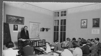 Una classe als anys trenta. MJC