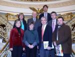 Maite Arqué, Joan Rigol, Jordi Solé, David Rodríguez, Montserrat Garrido, Àngels Folch, Josep Manel Ximenis i Marc Sanglas QUIM PUIG