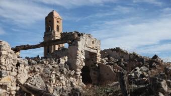 Corbera d'Ebre, la imatge de la destrucció després de la batalla de l'Ebre Elisabeth Magre