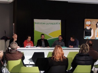 Assemblea de dissolució de la Plataforma “Salvem la Valleta”. B. SILVESTRE