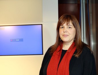 La diputada socialista Núria Marín, al Parlament, el 16 de gener, el dia que va trencar la disciplina de vot del PSC ANDREU PUIG