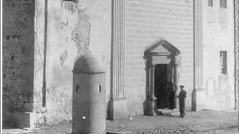 Una imatge de l'antiga Església del Collell, que va ser la presó de 200 dones durant els dies finals de la guerra. C. PÉREZ DE ROZAS