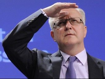 El comissari d'Afer Econòmic Olli Rehn va autoritzar que Andorra pugui tenir euros.  ARXIU