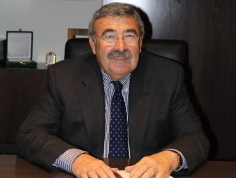 Joan Simó lidera la Cambra de Comerç de Lleida des de fa més de vint anys.  CAMBRA LLEIDA