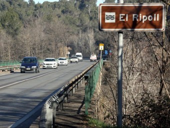 La carretera B-124, on hi ha hagut l'accident mortal ACN