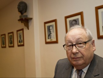 Marcel·lí Morera, és president de la Cambra de Valls des de fa dotze anys.  JOSÉ CARLOS LEÓN