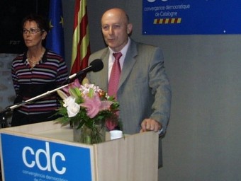 Jordi Vera, president de la federació de CDC a la Catalunya Nord A.R