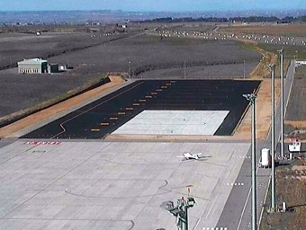 La nova plataforma d'estacionament d'aeronaus.  AERONPARK
