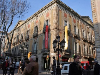 Els baixos del Palau Moja de Barcelona acolliran a finals d'any l'Espai Patrimoni, dedicat a la difusió del patrimoni català ISABEL MARQUÈS/ARXIU AVUI