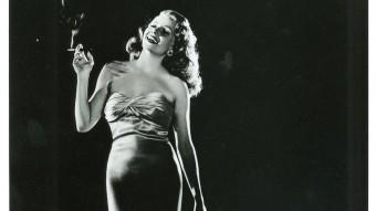 Rita Hayworth
		 en el seu paper de Gilda MUSEU DEL CINEMA DE GIRONA (COL·LECCIÓ VICENÇ ARROYO)