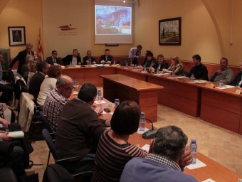 La reunió del consell d'alcaldes del Baix Empordà, monogràfica sobre prevenció de focs E.A