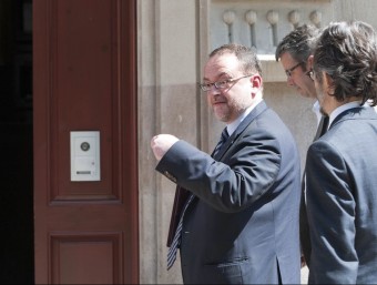 L'exdiputat del PSC Daniel Fernández entra al TSJC el 21 de maig del 2013 JOSEP LOSADA