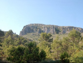 Vista d'una part de la Serra de Mariola. B. SILVESTRE