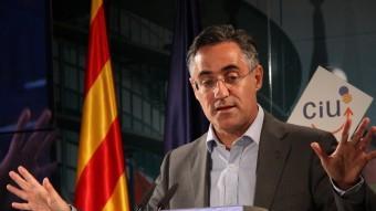 El candidat de CDC a les eleccions europees, Ramon Tremosa, aquest divendres a Reus ACN