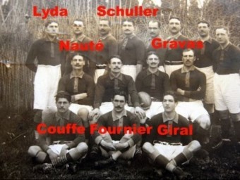 Esportius i víctimes Set morts a l'equip rossellonès que va ser campió en 1914. ARXIU