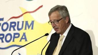 El candidat del PPE a presidir la Comissió, Jean Claude Juncker, aquest dilluns a EFE MADRID