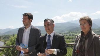 Albert Batalla, Ramon Tremosa, i Mireia Canals, aquest dilluns a La Seu d'Urgell ACN
