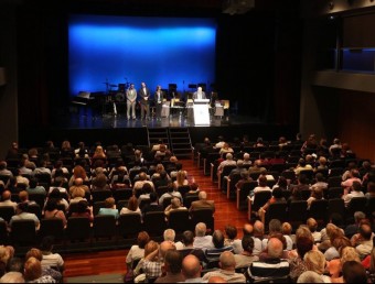 A l'estrena del teatre hi van assistir 300 persones ÒSCAR FERRER /DIPUTACIÓ DE BARCELONA