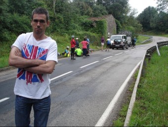 Els companys de la víctima van atendre'l a la carretera T.S